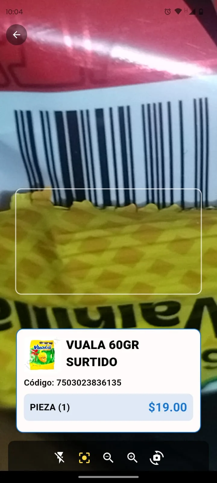 Captura de iSypos: Verificador móvil